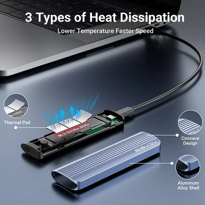 AcasisM.2NVMe10GbpsTool-FreeSSDEnclosureAdapter_4 Acasism.2nvme10gbpstool Freessdenclosureadapter 4