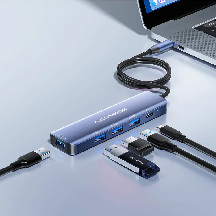 Acasis 5 In 1 Type C Hub 5gbps Multifunction Docking Station Converter 7
