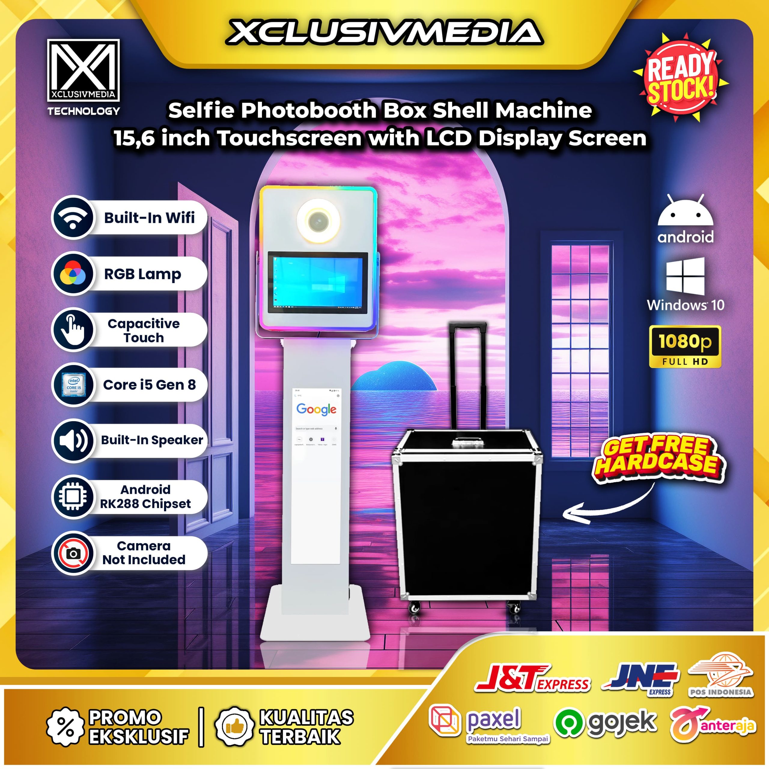SELFIE PHOTO BOX WITH DISPLAY SCREEN ANDROID SHOPEE Selfie photo box with display screen android shopee